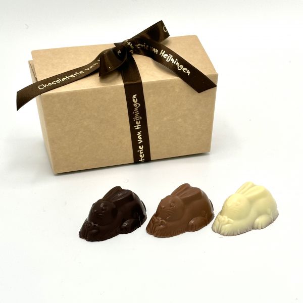 Praline haasjes 200 gram